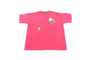 1998 Warner Bros Embroidered Sylvester & Hector The Bulldog T-Shirt