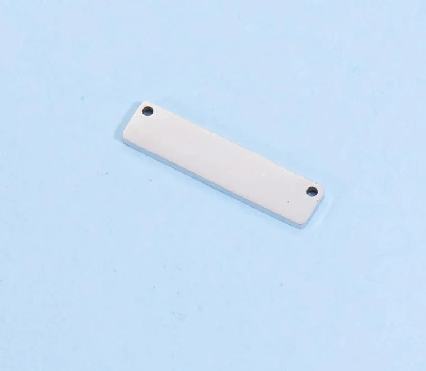 20 Personalized Laser Engraved Tag with Logo , Custom Clothing Metal Tag ,  Custom Clothing Labels, Sewing Metal Nameplates Connector